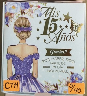 Caja de torta quinceaños CT11