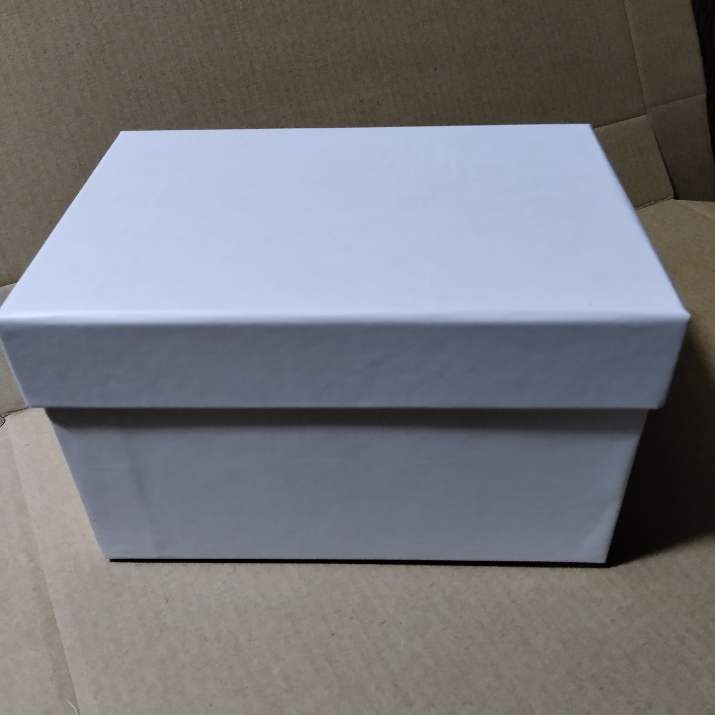 CAJA DECORATIVA BLANCO 30X25X16 CAJAD10B