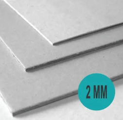 PLANCHA CARTON GRIS KAPPA 2MM 75X105 CM