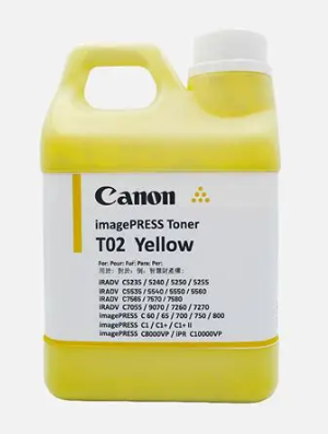 TONER AMARILLO BOTELLA CHICO 375 GR.
