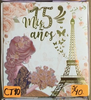 Caja de torta quince torre CT10