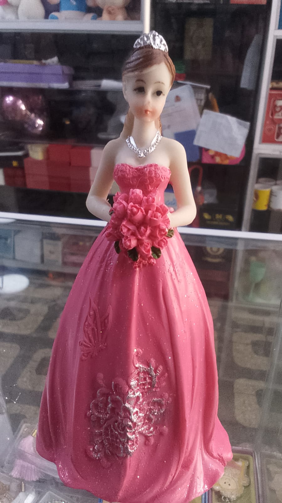 ADORNO NOVIA FUCSIA 
