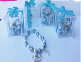 COFRE ACRILICO PULSERA CELESTE