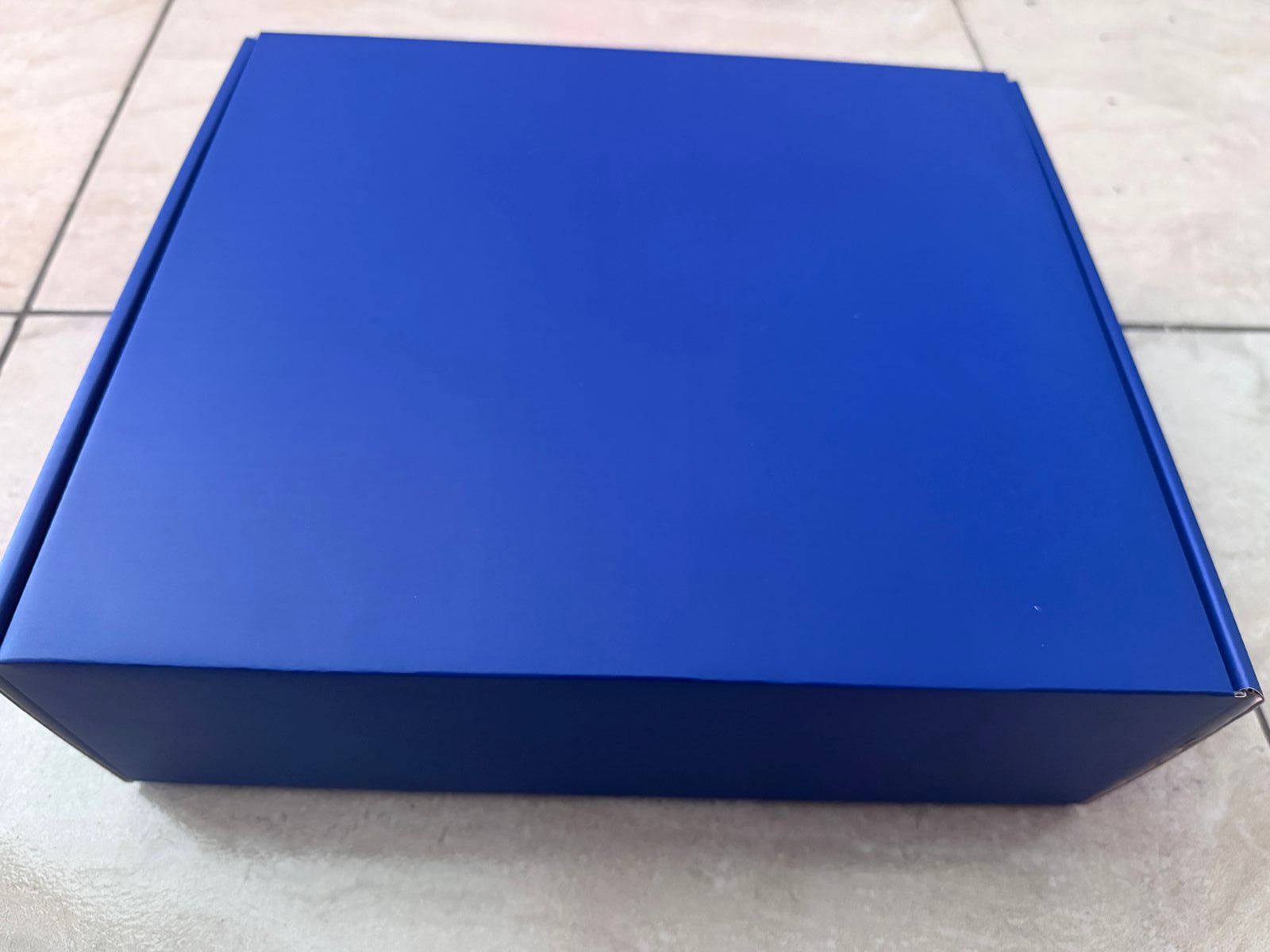 CAJA CORRUGADO 29X25X9 AZUL CAJA17A