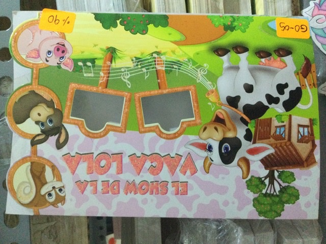 TARJETA VACA LOLA