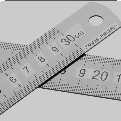 REGLA METALICA 30CM