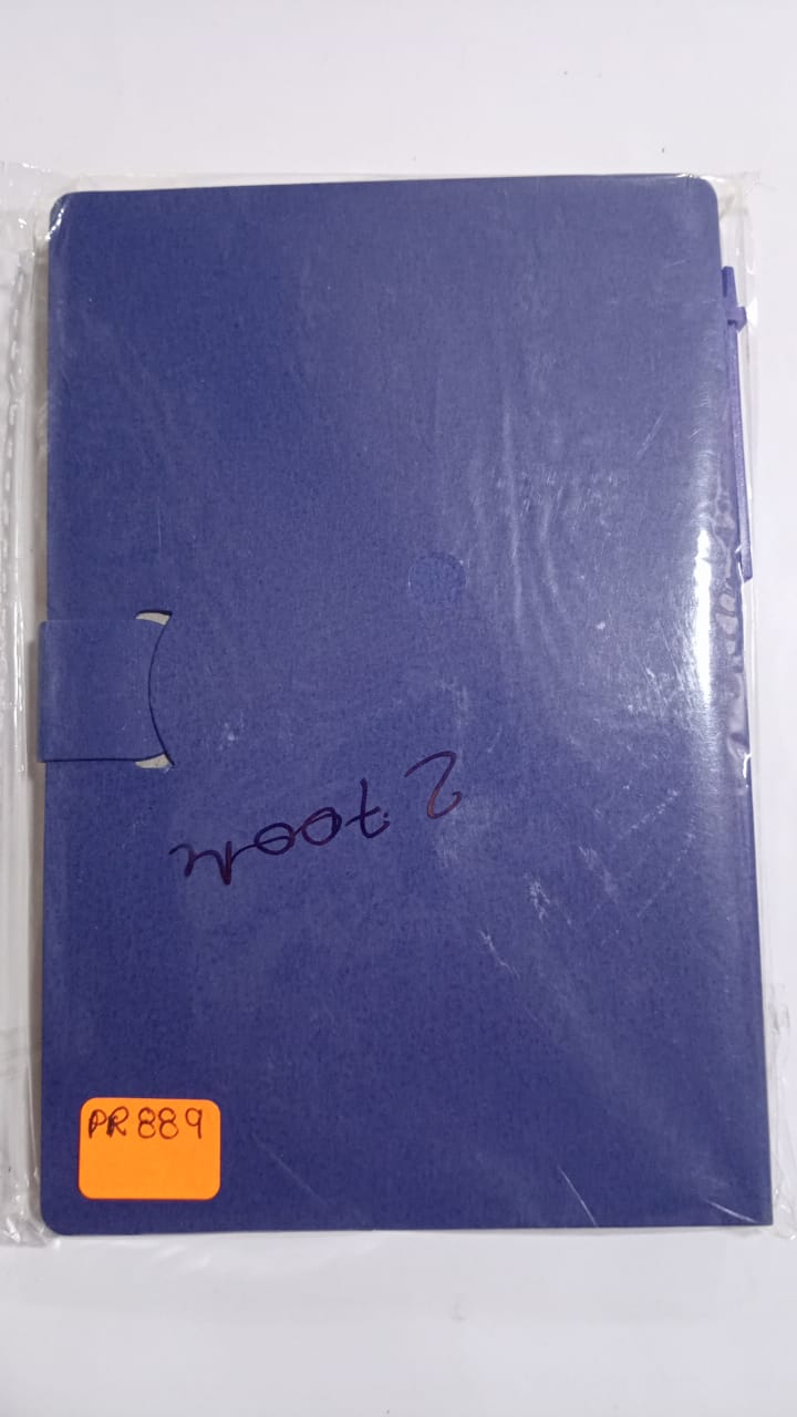 AGENDA PASTA AZUL  10X15 PR889