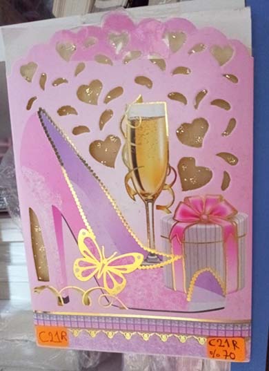 TARJETA QUINCE AÑOS TACO Y CHAMPAN C21R