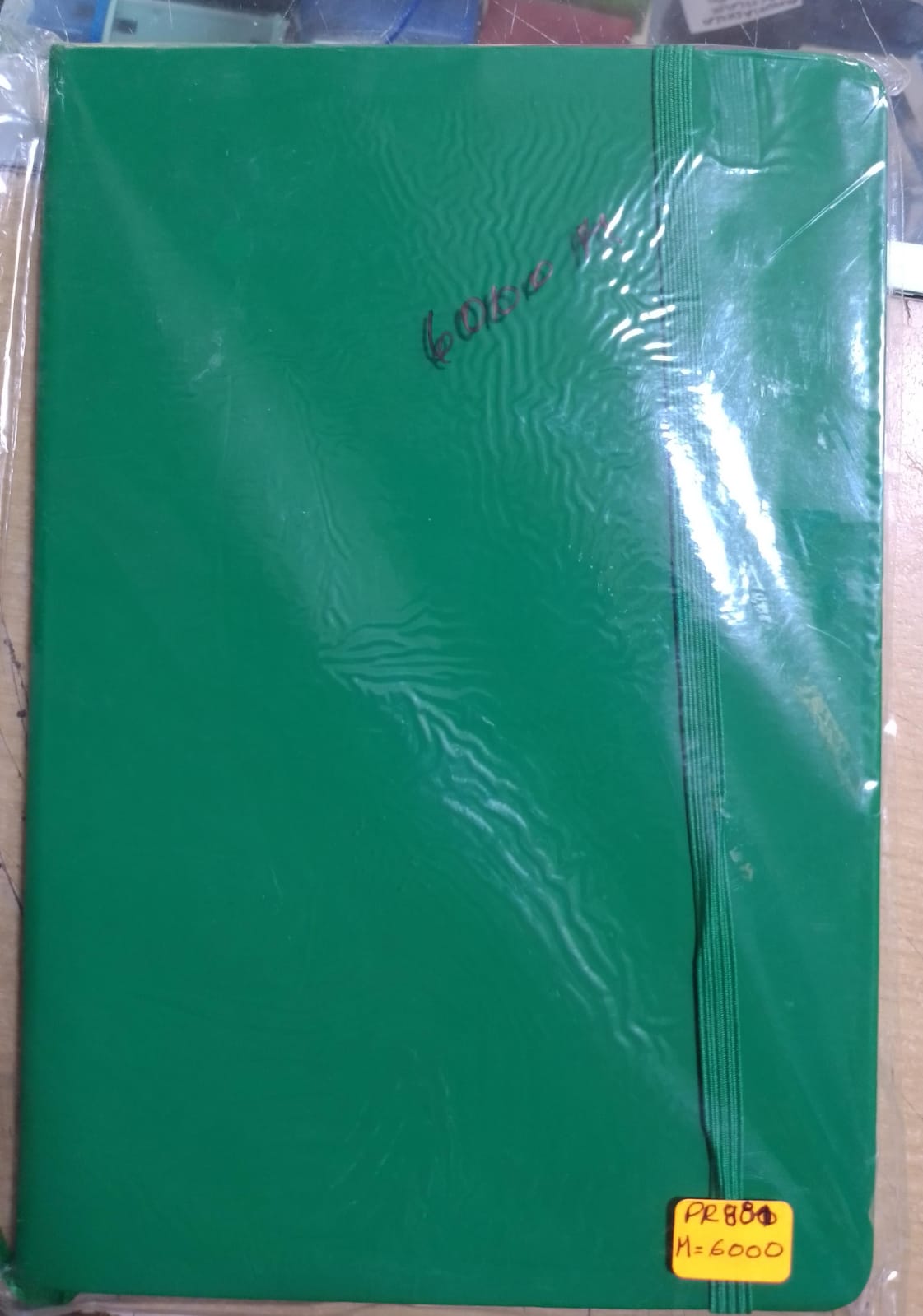 AGENDA PASTA VERDE 21x14.5cm PR881