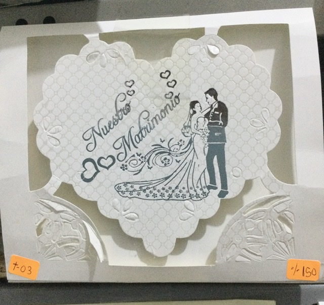 TARJETA CORAZON PLATA T03