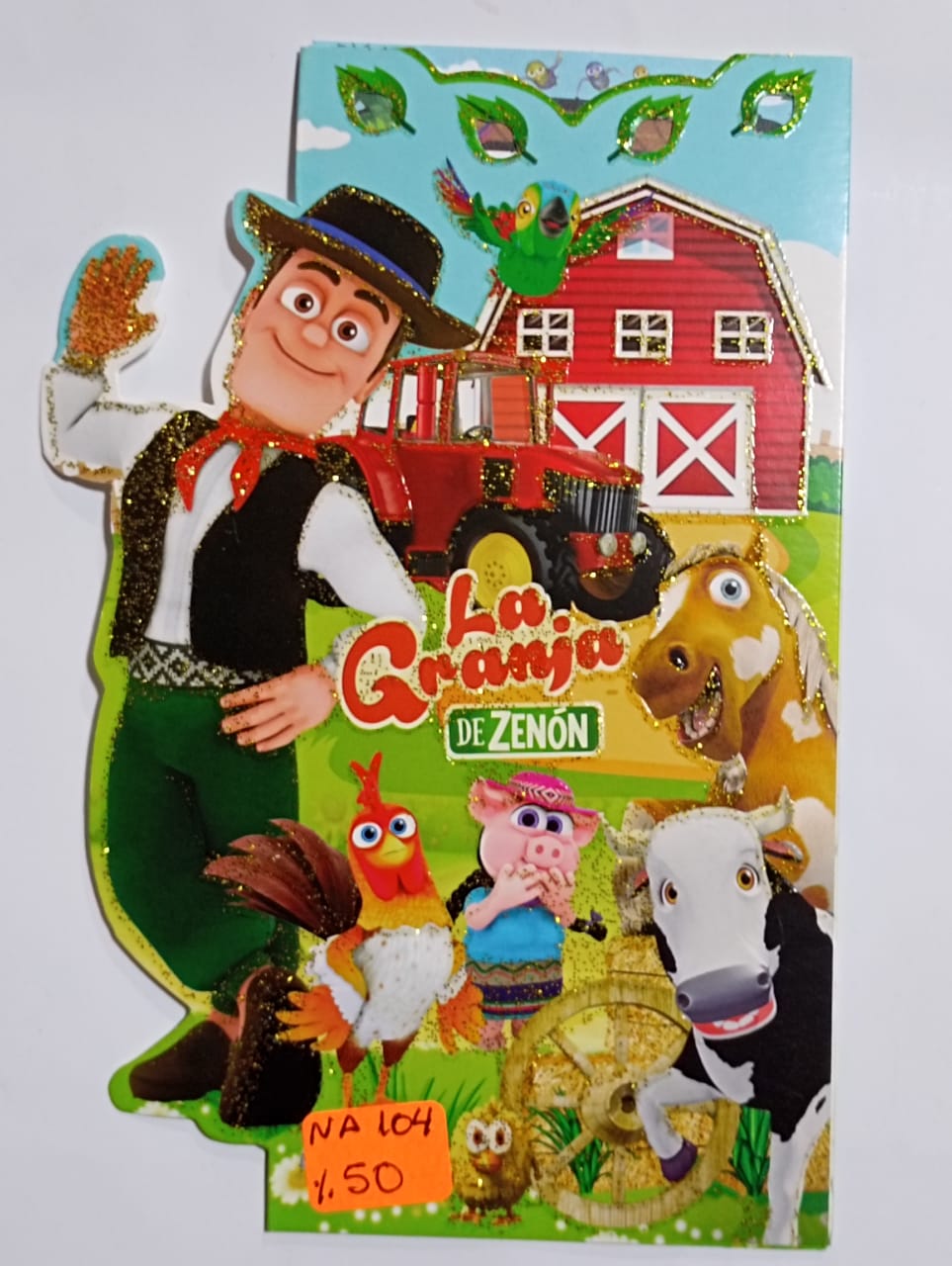TARJETA PLA GRANJA DE SENON NA104