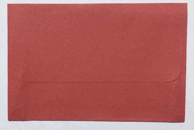 SOBRE PAPEL 18X12 CM ROJO #10