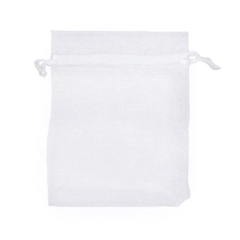 BOLSA DE ORGANZA BLANCO 17.5x13cm I40B