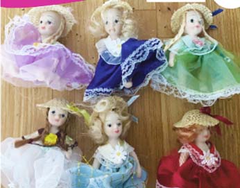 MUÑECAS PORCELANA MOVIBLES