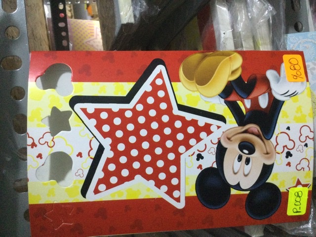 Tarjeta Mickey P008