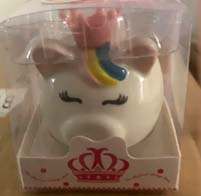 ALCANCIA UNICORNIO ROSADO CON CORONA