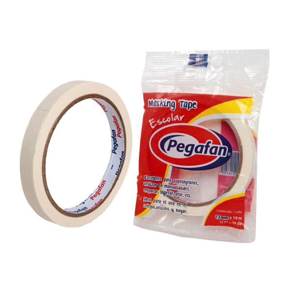 CINTA MASKING TAPE  12MM X 18M CM