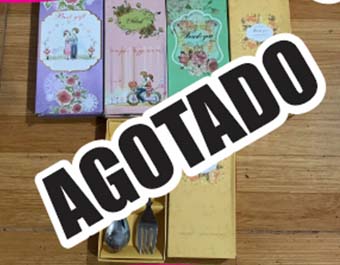 CUCHARA TENEDOR COLORES