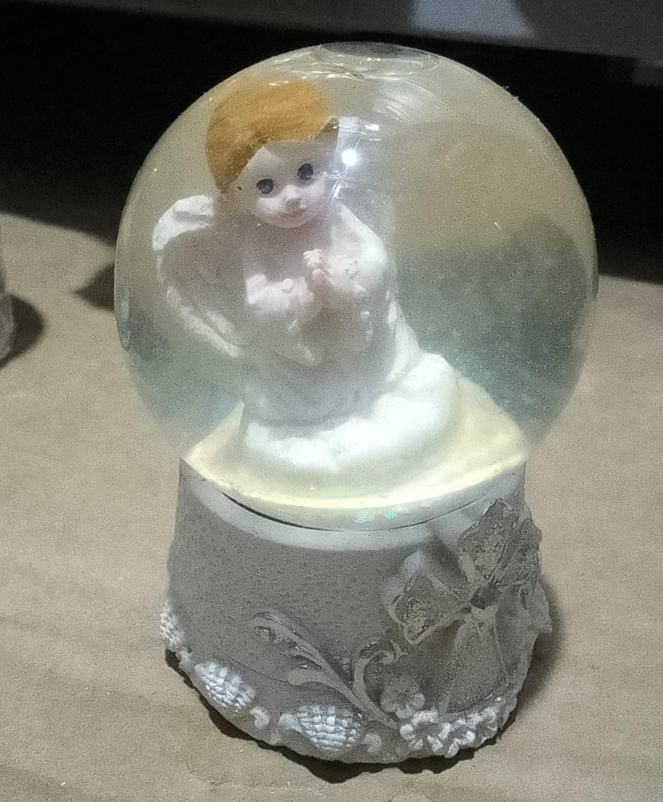 ESFERA ANGEL HOMBRE SIN LUZ
