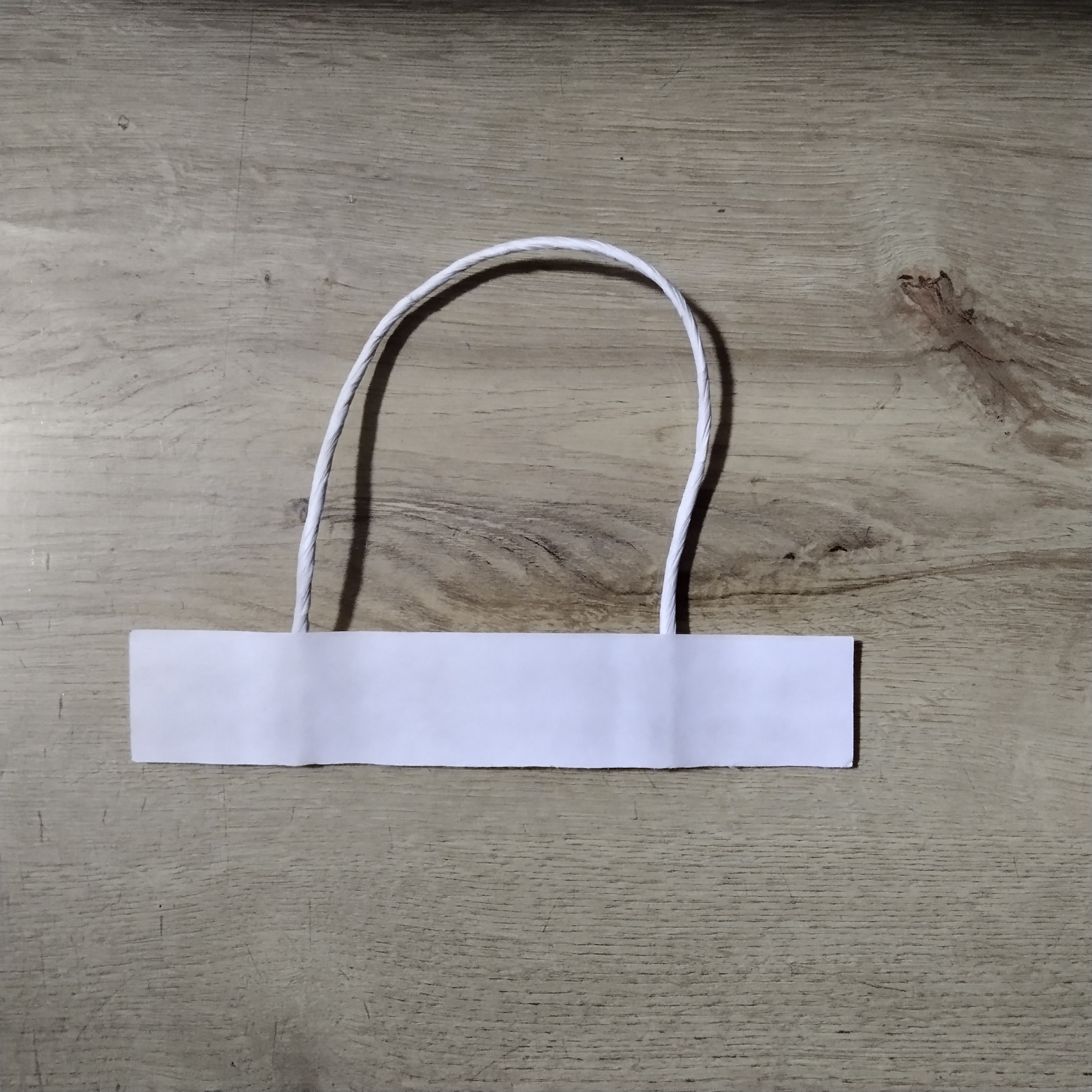 Asa de soguilla blanca con refuerzo