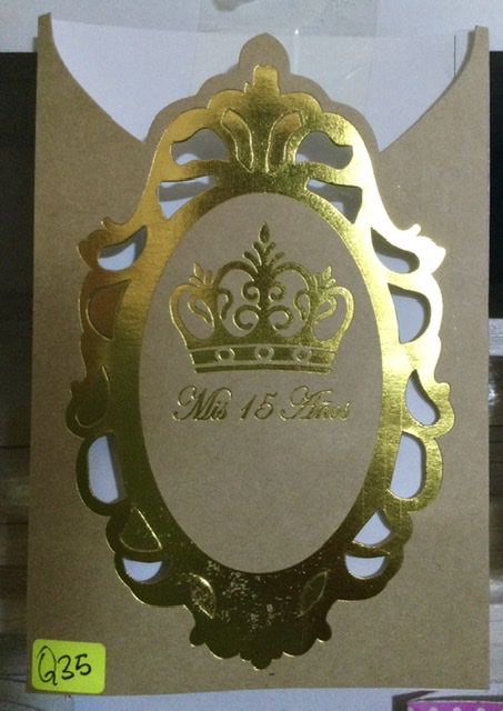 TARJETA QUINCE AÑOS Q35