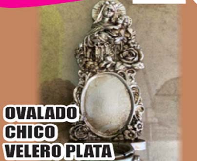 MARMOLINA OVALADO CHICO VELERO PLATA